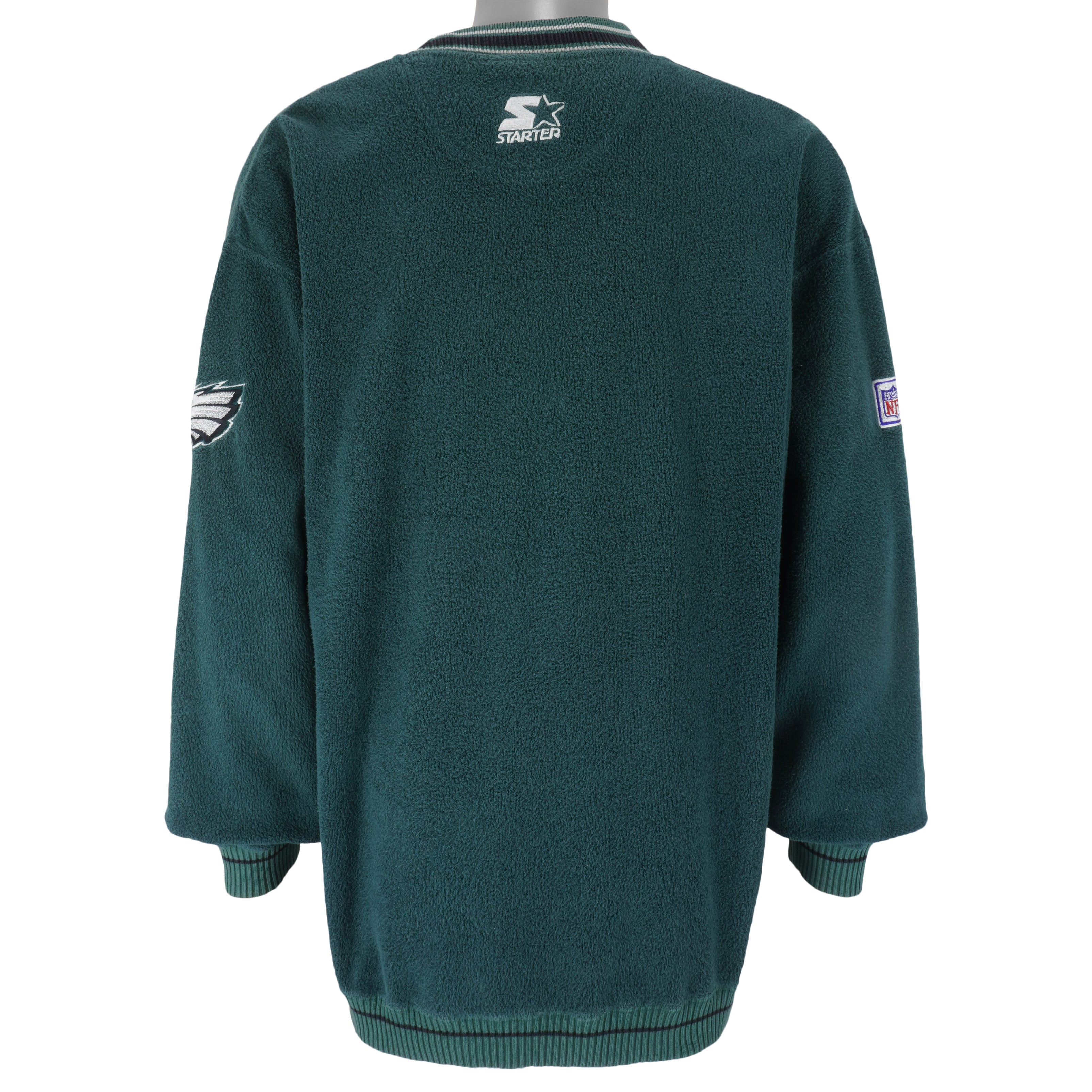 Starter (Pro Line) - Philadelphia Eagles Crew Neck Sweatshirt 1990s Large Vintage Retro Football