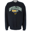 NHL (CCM) - Dallas Stars Embroidered Sweatshirt 1990s X-Large Vintage Retro Hockey