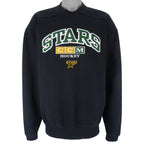 NHL (CCM) - Dallas Stars Embroidered Sweatshirt 1990s X-Large Vintage Retro Hockey