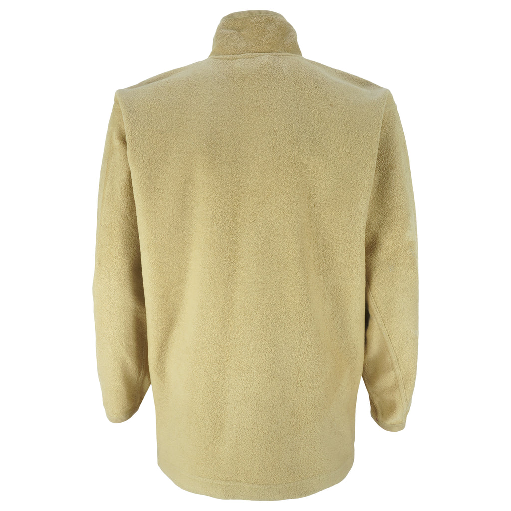 Adidas - 1/4 Zip Embroidered Fleece Sweatshirt 1990s Medium Vintage Retro