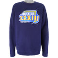 NFL (Pro Player) - Super Bowl XXXIII Crew Neck Sweatshirt 1999 X-Large Vintage Retro Football