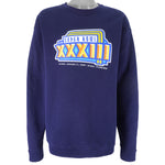NFL (Pro Player) - Super Bowl XXXIII Florida Crew Neck Sweatshirt 1999 X-Large