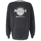 Vintage - Hard Rock Washington DC Embroidered Sweatshirt 1990s Large Vintage Retro
