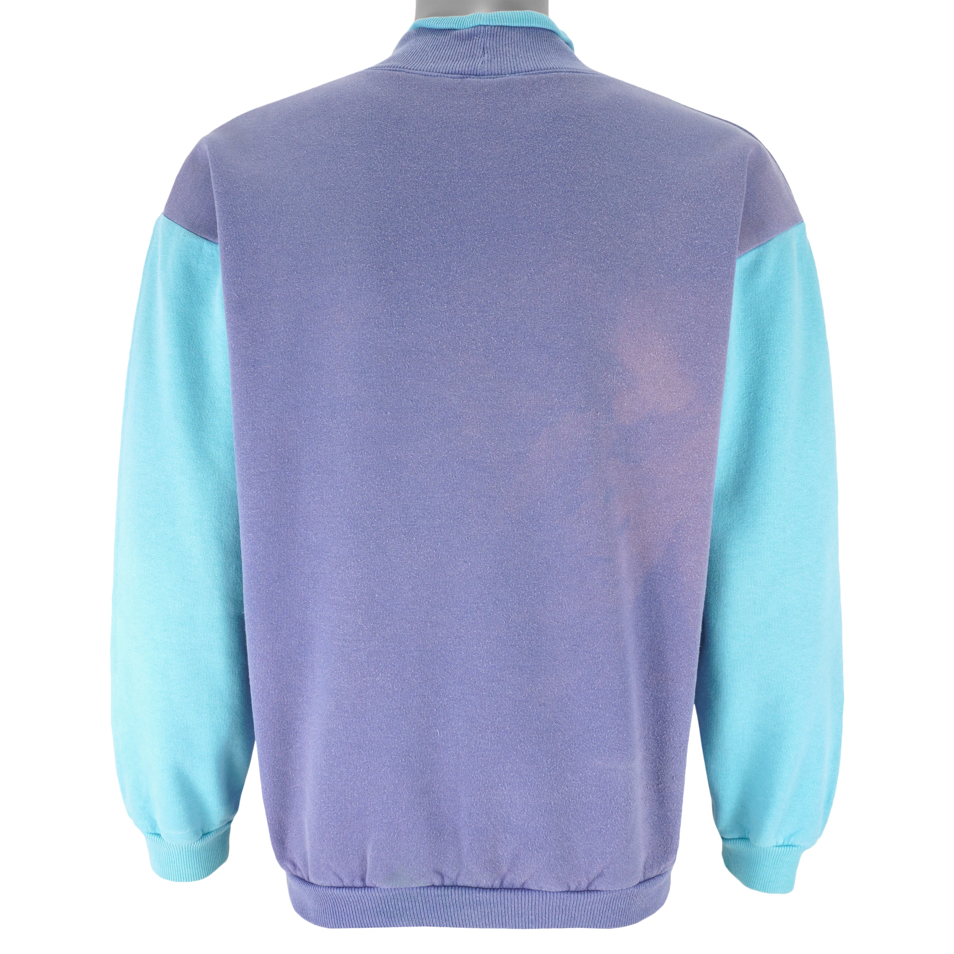 Vintage - Quick Silver International Turtleneck Sweatshirt 1990s Small Vintage Retro