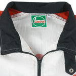 Vintage - Castrol GTX Zip-Up Racing Windbreaker 1990s X-Large Vintage Retro