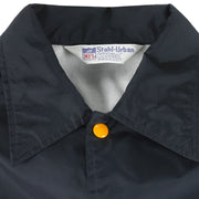 NFL - Pittsburgh Steelers Button-Up Windbreaker 1990s Large Vintage Retro Football