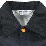 NFL - Pittsburgh Steelers Button-Up Windbreaker 1990s Large Vintage Retro Football