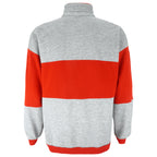 Vintage - Grey with Red San Francisco 1/4 Zip Sweatshirt 1990s X-Large Vintage Retro