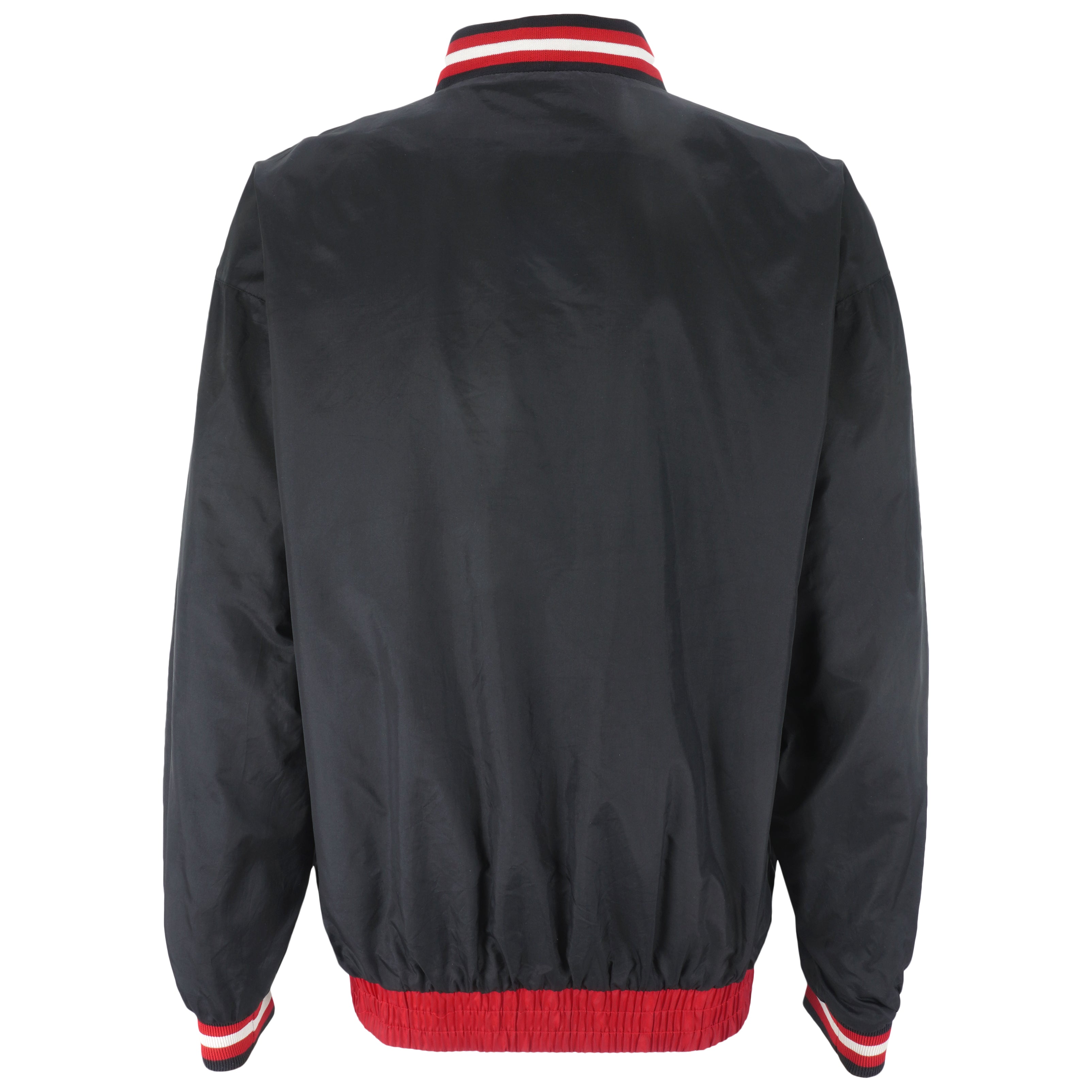 NBA (Pro Player) - Chicago Bulls Pullover Reversible Windbreaker 1990s Large Vintage Retro Basketball