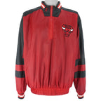 NBA (Pro Player) - Chicago Bulls Pullover Reversible Windbreaker 1990s Large Vintage Retro Basketball