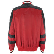NBA (Pro Player) - Chicago Bulls Pullover Reversible Windbreaker 1990s Large Vintage Retro Basketball
