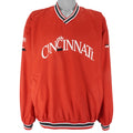 Reebok - MLB Cincinnati Reds Embroidered Pullover Jacket 1990s X-Large Vintage Retro Baseball