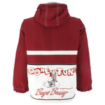 Looney Tunes (WB) - Red Bugs Bunny Zip-Up Hooded Jacket 1997 Large Vintage Retro