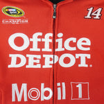NASCAR (Chase) - Office Depot Mobil 1 Racing Jacket 1990s Medium Vintage Retro