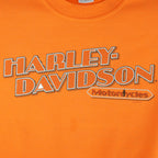 Harley Davidson - Mortorcycles Crew Neck Sweatshirt 2010 X-Large Vintage Retro