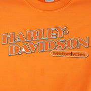 Harley Davidson - Mortorcycles Crew Neck Sweatshirt 2010 X-Large Vintage Retro
