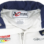 NASCAR (Chase) - DuPont Embroidered 1/2 Zip Racing Jacket 1990s Large Vintage Retro