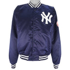 MLB - New York Yankees Satin Jacket 1990s X-Large Vintage Retro Baseball
