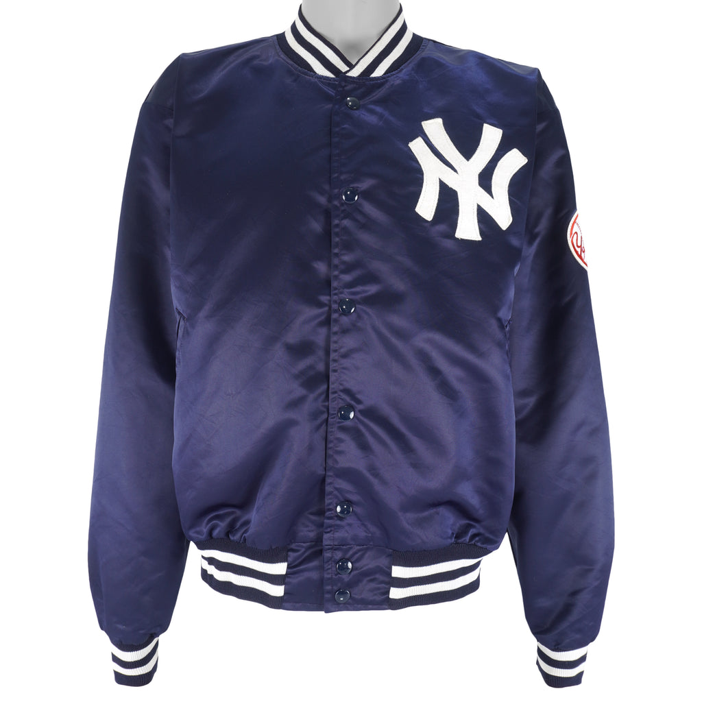 MLB - New York Yankees Satin Jacket 1990s X-Large Vintage Retro Baseball