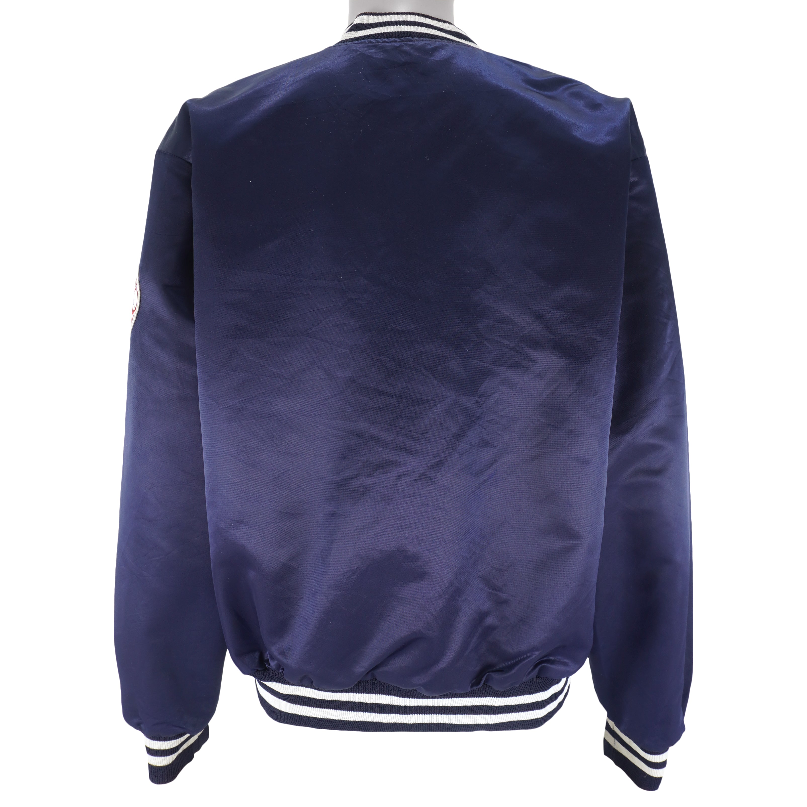 MLB - New York Yankees Satin Jacket 1990s X-Large Vintage Retro Baseball