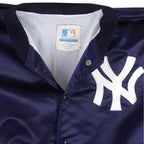 MLB - New York Yankees Satin Jacket 1990s X-Large Vintage Retro Baseball