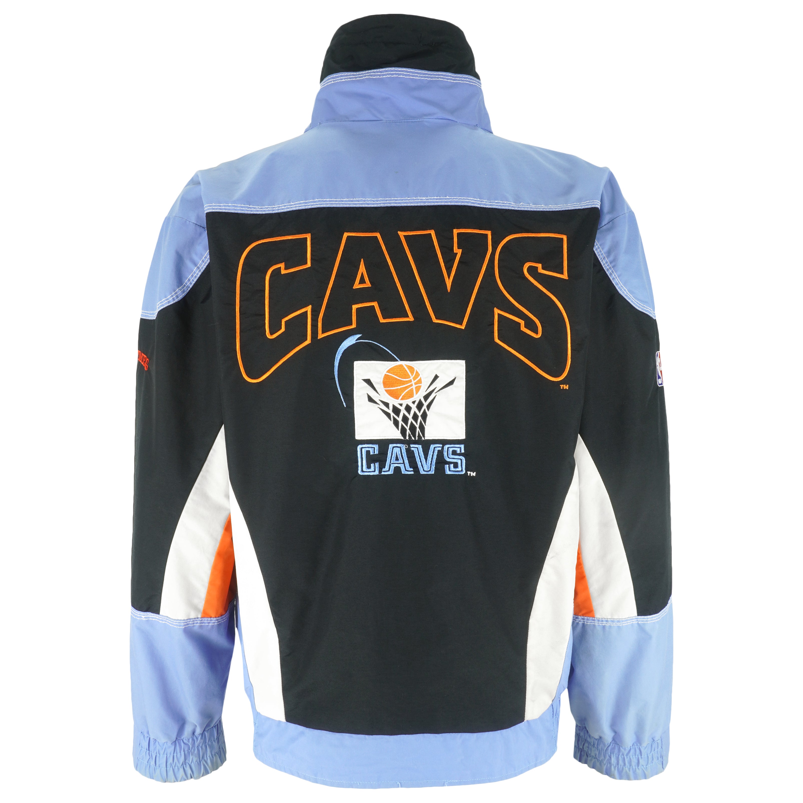 NBA (Nutmeg) - Cleveland Cavaliers Windbreaker 1990s Large Vintage Retro Basketball