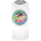 Vintage - Surfing Makaha Hawaii Sleeveless Shirt 1990s Large Vintage Retro