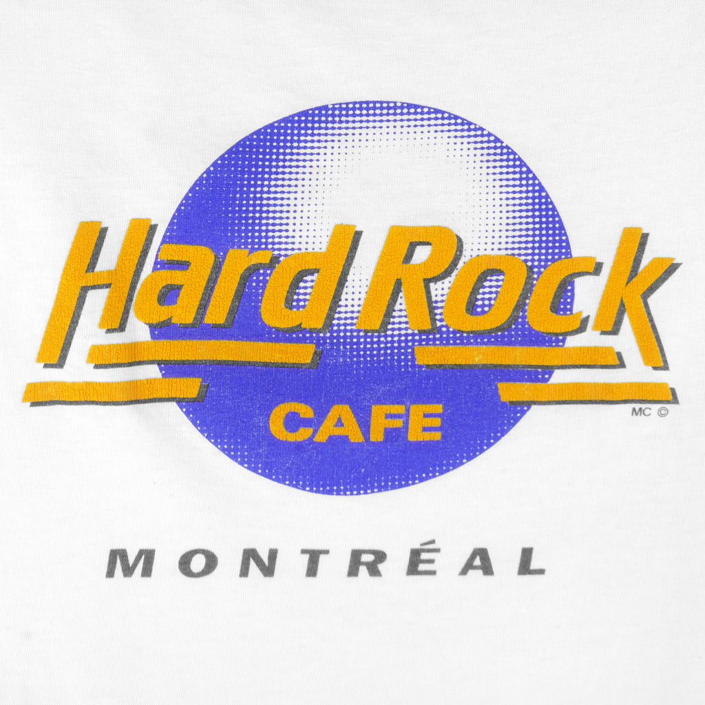 Vintage (Tultex) - Hard Rock Cafe Montreal Canada Sleeveless Shirt 1990s Medium