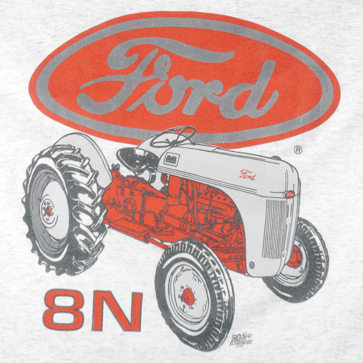 Vintage - Ford Truck 8N T-Shirt 1990s X-Large Vintage Retro