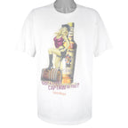 Vintage - Got a Little Captain in You T-Shirt 1990s Large Vintage Retro