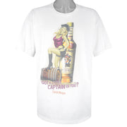 Vintage - Got a Little Captain in You T-Shirt 1990s Large Vintage Retro