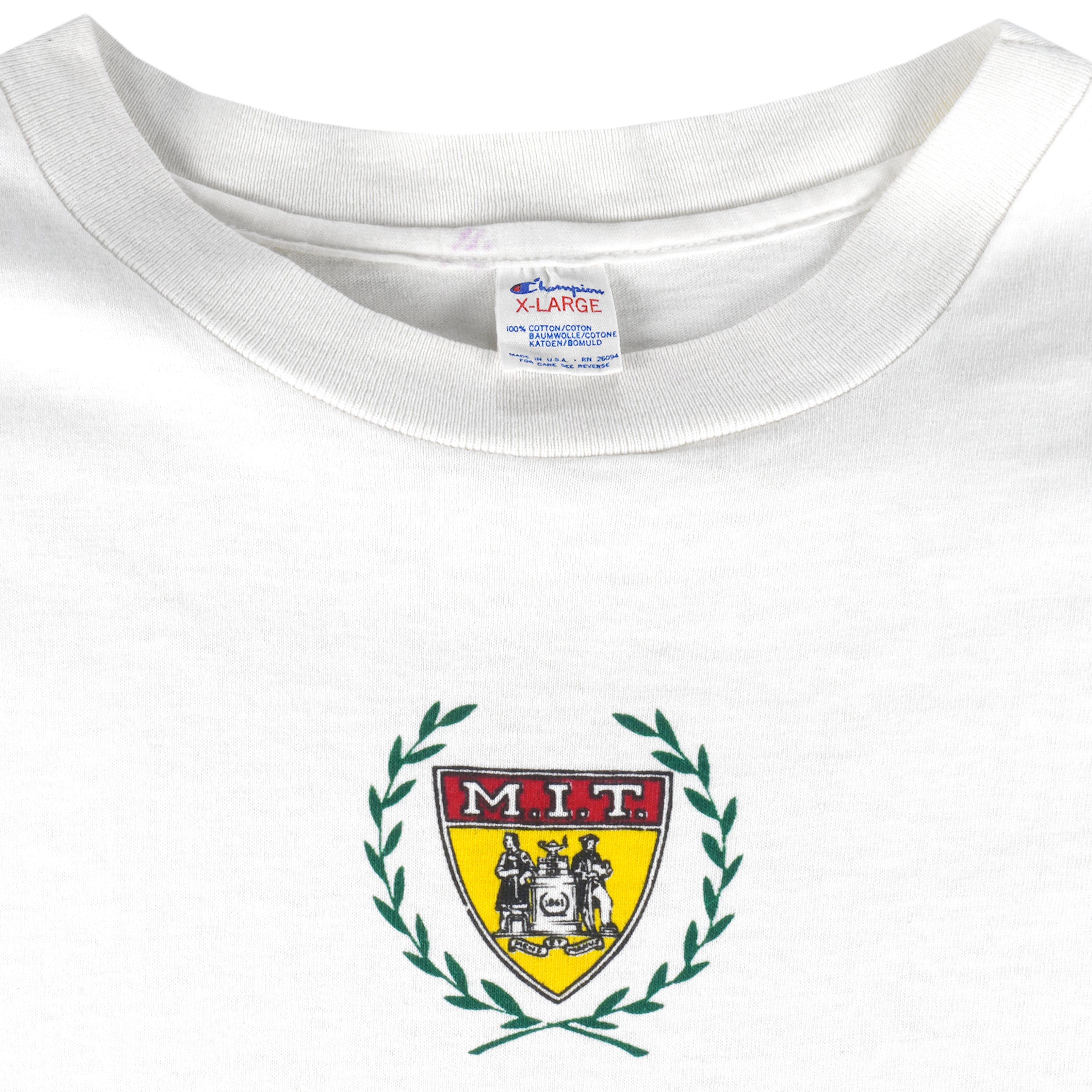 Vintage - Mit All Over The World Single Stitch T-Shirt 1990s X-Large Vintage Retro