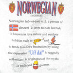 Vintage - Norwegian Norway Winter Games T-Shirt 1990s X-Large