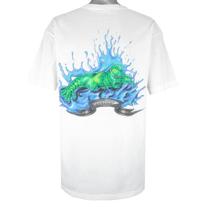 Speedo - Swimming Sea Monster Graphic T-Shirt 1997 Large