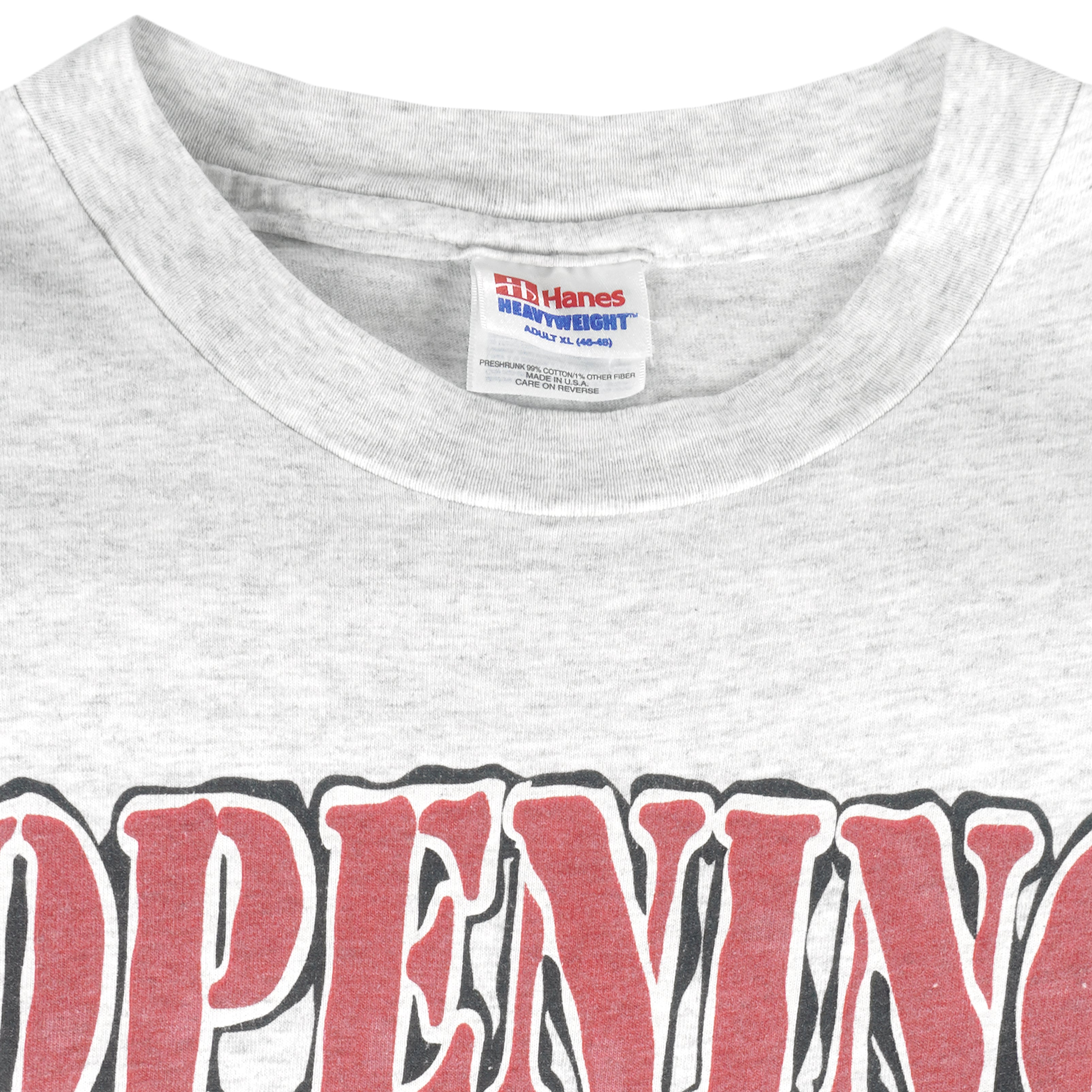 NHL (Hanes) - Ottawa Senators Opening Single Stitch T-Shirt 1996 X-Large Vintage Retro Hockey