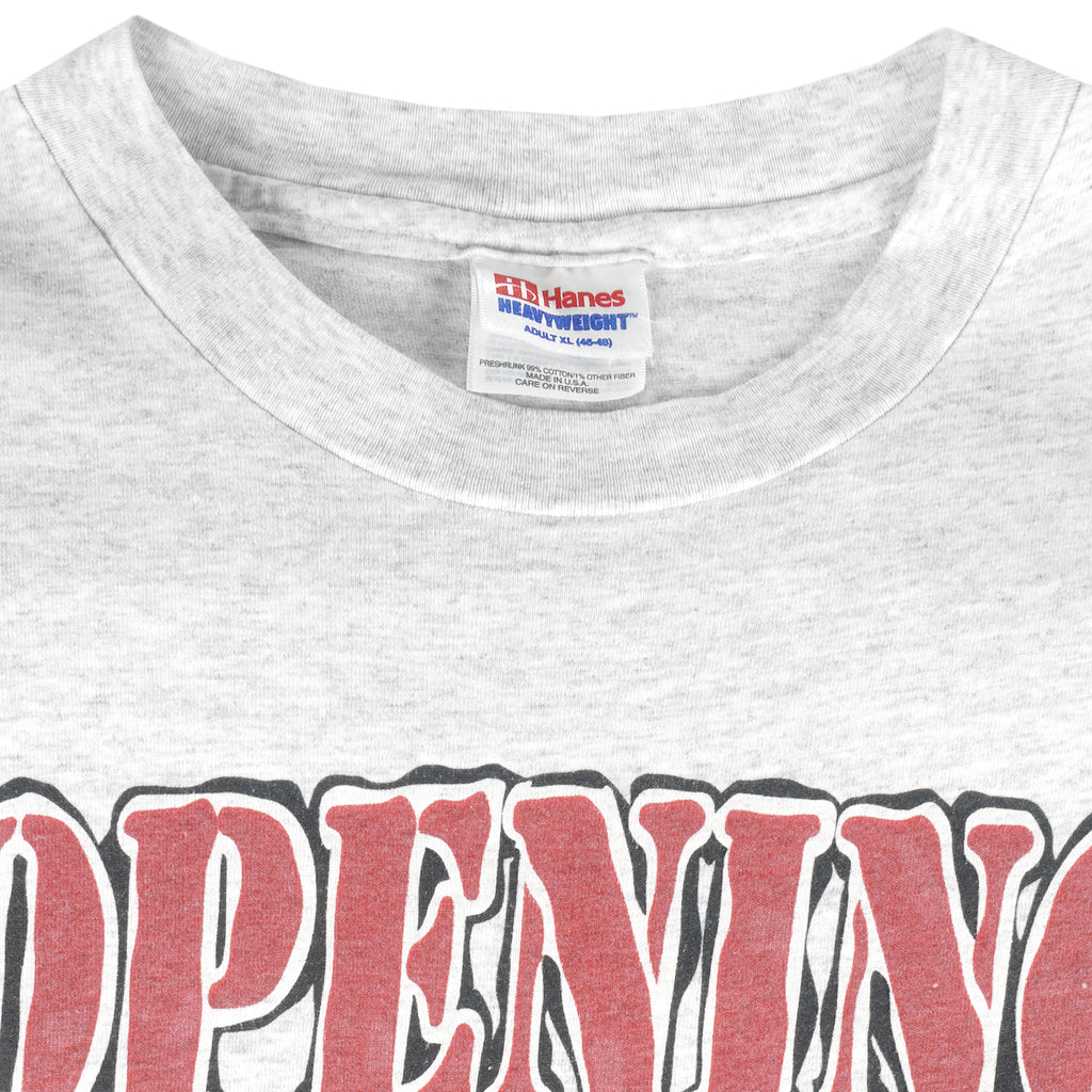 NHL (Hanes) - Ottawa Senators Opening Single Stitch T-Shirt 1996 X-Large Vintage Retro Hockey