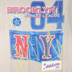 Vintage - New York Brooklyn Street League Single Stitch T-Shirt 1990s X-Large Vintage Retro
