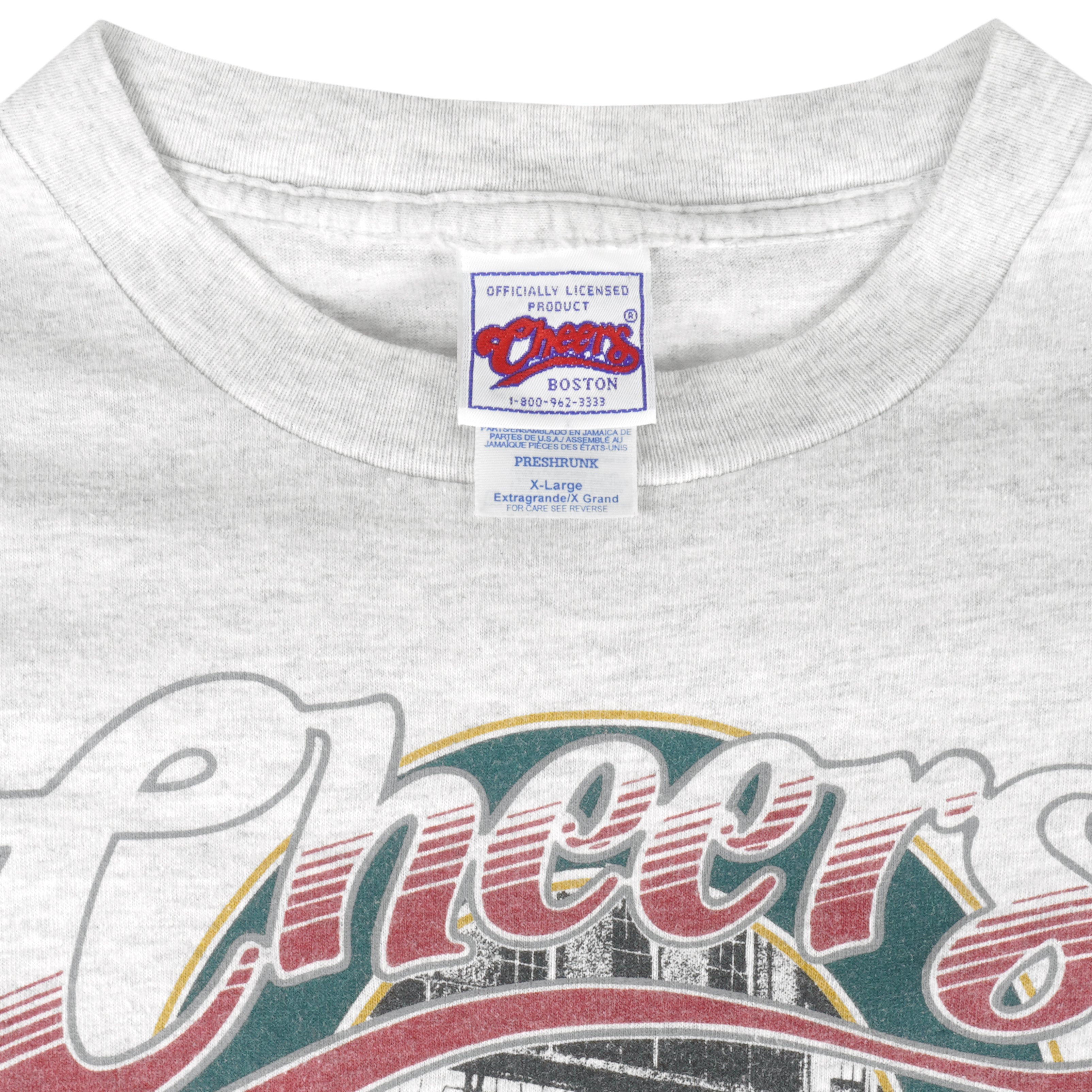 Vintage - Cheers Boston Single Stitch T-Shirt 1998 X-Large Vintage Retro
