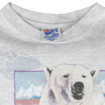 Vintage (Hanes) - Pular Bear AOP Single Stitch T-Shirt 1990s X-Large Vintage Retro