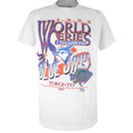 MLB (Brooks) - Blue jays Big Logo Champions T-Shirt 1992 Medium Vintage Retro Baseball