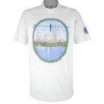 Vintage - Boston Marathon Single Stitch T-Shirt 1996 Large
