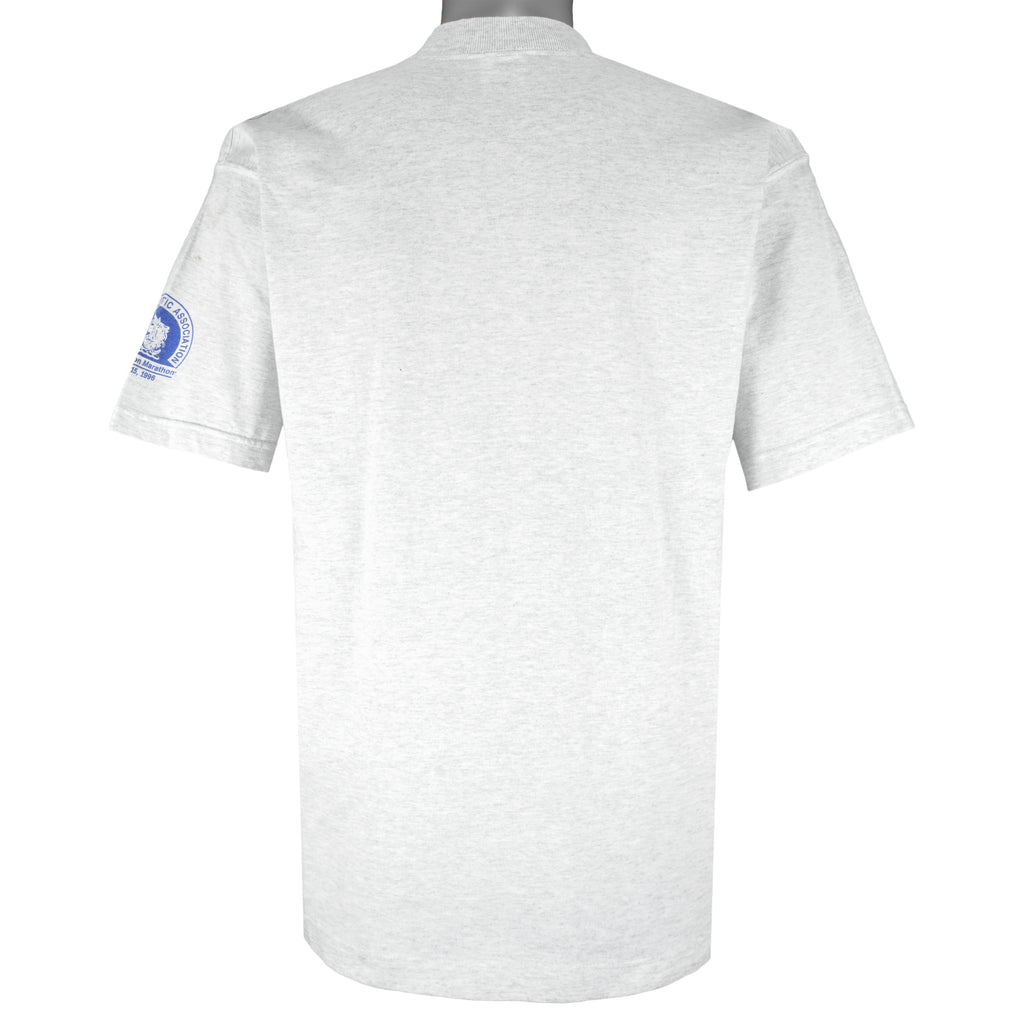 Vintage - Boston Maraton Single Stitch T-Shirt 1996 Large Vintage Retro