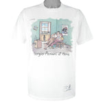 Vintage (The Far Side) - Giorgio Armani At Home T-Shirt 1990s Large Vintage Retro