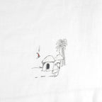 Vintage (The Far Side) - Farworks Santa vs Airplane Christmas T-Shirt 1990s X-Large Vintage Retro