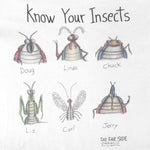 Vintage (The Far Side) - Know Your Insects Single Stitch T-Shirt 1986 Large Vintage Retro