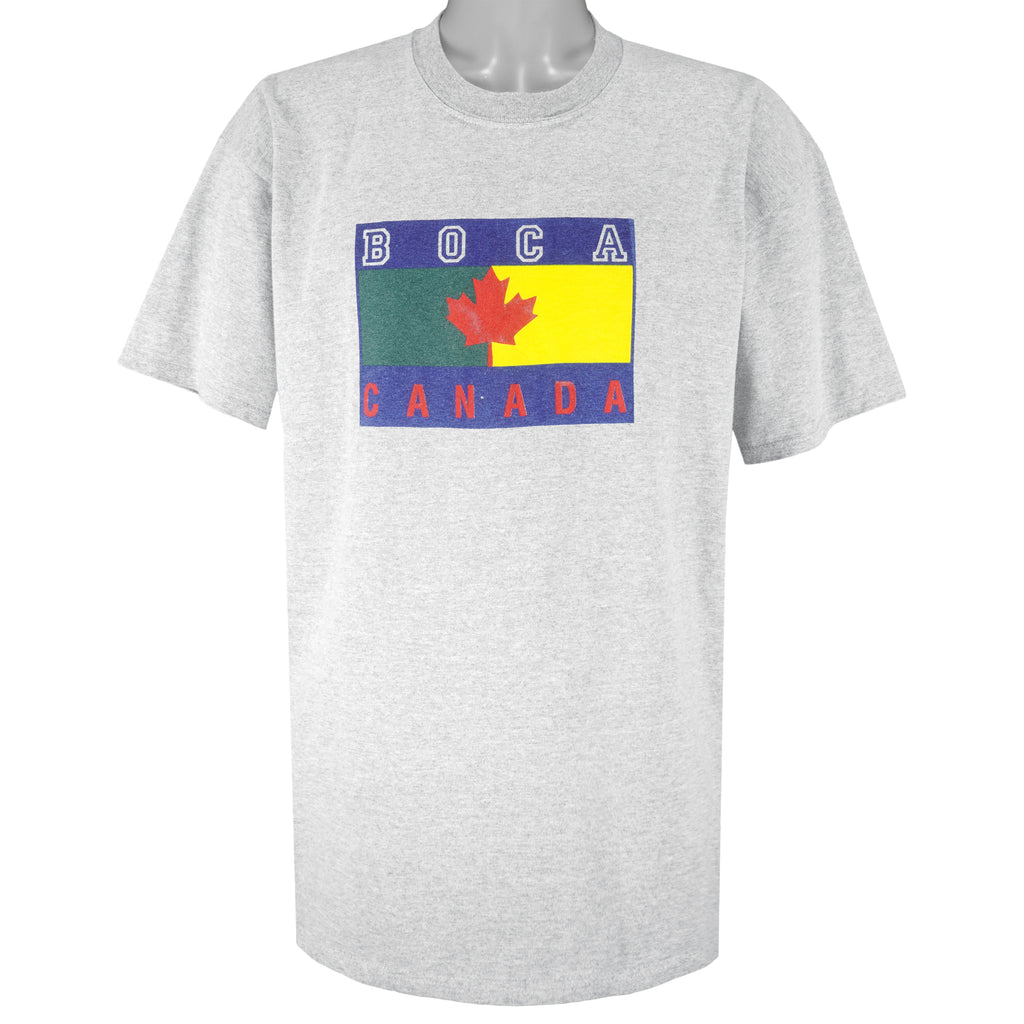 Vintage - Boca Canada Single Stitch T-Shirt 1990s X-Large Vintage Retro