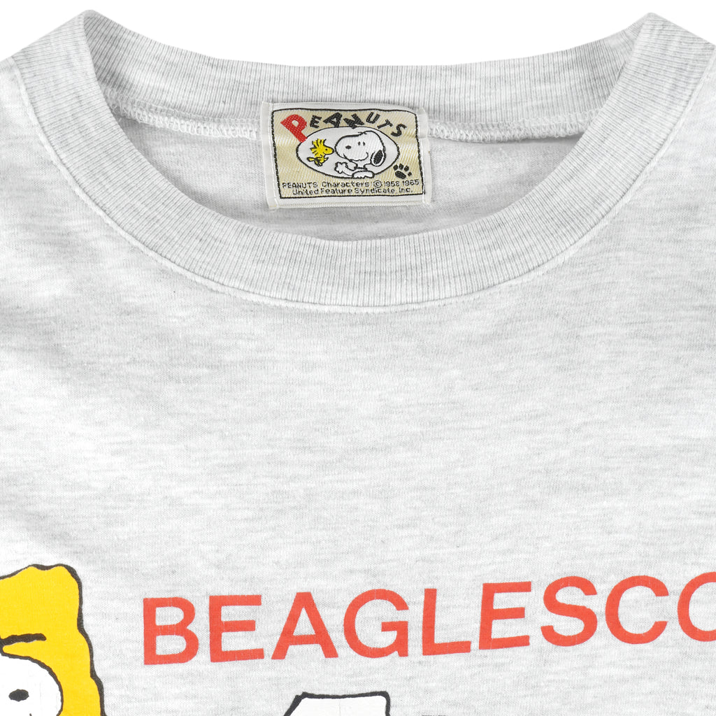 Vintage - Peanuts Snoopy Beaglescouts Single Stitch T-Shirt 1990s Large Vintage Retro