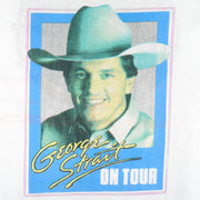 Vintage (Steadman) - George Strait Tour Single Stitch T-Shirt 1980s X-Large Vintage Retro