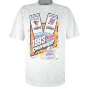 NBA (Salem) - Bulls VS Suns NBA Final World Champions T-Shirt 1993 X-Large Vintage Retro Basketball