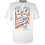 NBA (Salem) - Bulls VS Suns NBA Final World Champions T-Shirt 1993 X-Large Vintage Retro Basketball